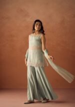 Soft Petal Palazzo Suit - Image 5